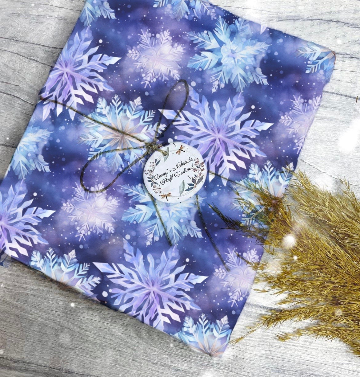 Schneeflocke Adventskalender Stoff Aktuelle Vorbestellung